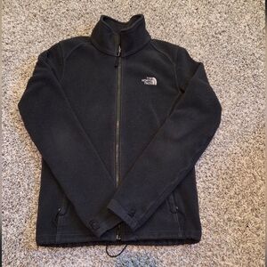 Gently Used Women's Small The North Face Black Fleece Jacket